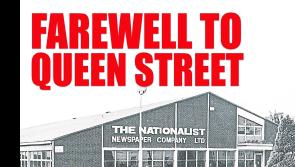 The Nationalist newspaper says 'Farewell to Queen Street' - new era begins
