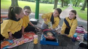 Dundalk Brownies had a great day cooking al fresco