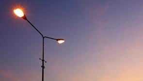 No definitive timeline given for the repair of broken street lights in Clare