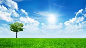 Sunny weather reaching up to 18 degrees in Leitrim today