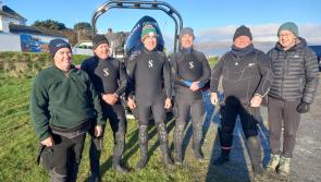 Dundalk Sub Aqua Search and Rescue brave chilly waters of Carlingford Lough