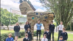 Rachael Blackmore visits Coláiste Mhuire Co-Ed