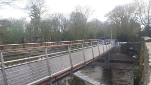  New pedestrian bridge is officially opened at Castlecomer 