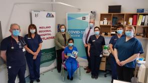 Covid-19 hasn't gone away from Portlaoise hospital but it's an awful lot better in Laois than February 2021