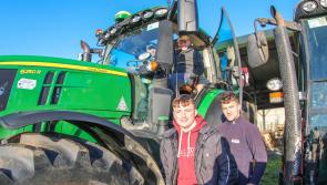 IN PICTURES: Student tractors border cross the Laois Carlow border for farming families