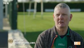 Kilkenny's Billy Love the handball recipient at the 2022 President's Awards