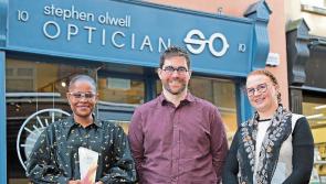 Prestigious award for Longford's Stephen Olwell Opticians