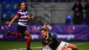 WATCH: Tullamore's Ailsa Hughes scores two tries as Railway Union win All-Ireland League Final