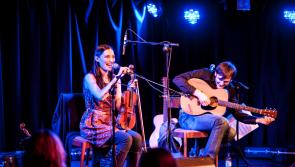 Folk duo Zoe Conway and John McIntyre perform in Kilkenny Medieval Mile Museum Music series