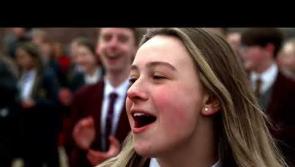 WATCH: Schoolchildren perform famous Derry rock anthem