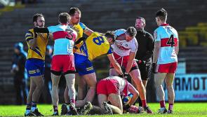 Derry earn share of spoils in ill-tempered affair in Roscommon