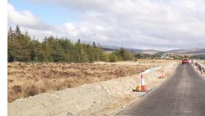 Road layout change outside Glenties from Monday next



