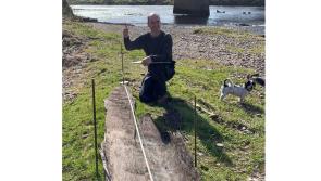 Ancient boat discovered in river at Lifford