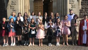Confirmations at  Scoil Mhuire gan Sm&aacute;l, Letterkenny 
