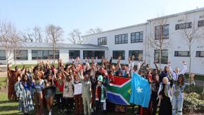 Students at Dundalk's  Coláiste Chú Chulainn  celebrate Cultural Diversity Week