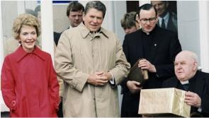 VIDEO: Footage of US President Ronald Reagan visiting Tipperary in 1984