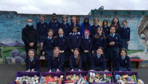 Castletown Girls' School food appeal for St Patrick's Food Kitchen