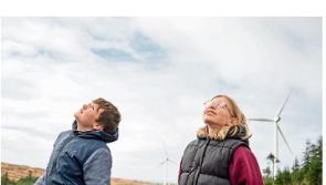 Kilmacrennan pupils 'blown away' by visit to Meenadreen Wind Farm