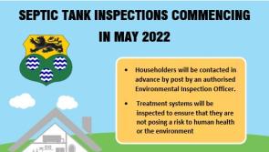 Septic tank inspections starting in Leitrim next month