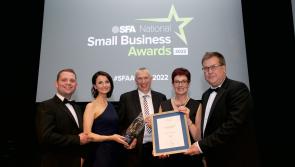 Gortnahoe business wins Services Award at 2022 SFA National Small Business Awards