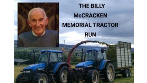 Billy McCracken Memorial Tractor Run on Sunday