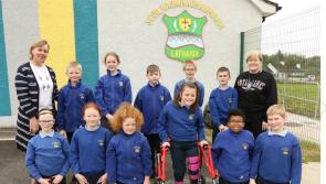 One small step for Caoimhe, one giant leap for St Eunan's NS, Laghey