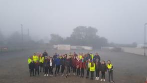 Castlefin group takes part in their own Darkness Into Light walk

