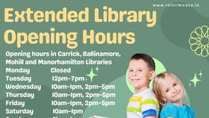 Extended hours for Leitrim libraries 