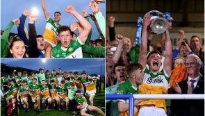 IN PICTURES: Brilliant night as Offaly overcome Laois to win Leinster Minor Hurling Final 