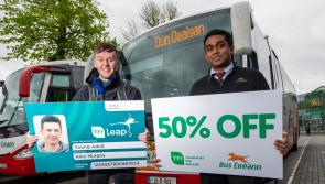 Town travel fares halved for young people in Dundalk and Drogheda 