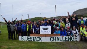 In Pictures - 400 people walk in special 20th anniversary Bluestack Challenge