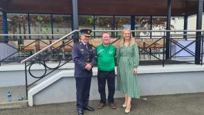 Templemore's Michael tells the Minister and Garda Commissioner of his plans to meet Joe Biden