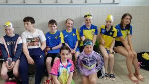 In Pictures: Laois Marlins take the plunge in Portloise pool after lockdown