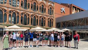 Brilliant Barcelona trip for Kilkenny's Coláiste Pobail Osraí TY students