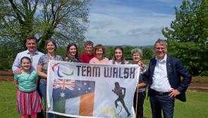 Australian Ambassador visits Carrick-on-Suir relatives of his country's paralympian athletics star Sarah Walsh  