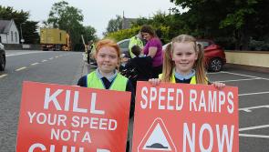 PHOTOS: Bellurgan community protest for speed measures