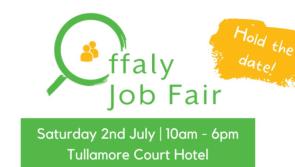 Calling all job-seekers? First ever Offaly Job Fair takes place next week
