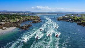 Float for Hope Boat Run from Burtonport Pier to Arranmore