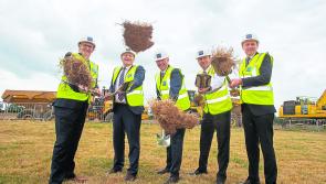 Tánaiste turns first sod for Kilkenny Cheese plant 