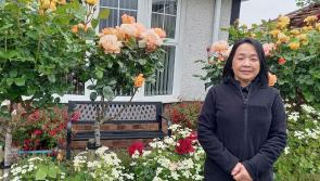 Helping charity by opening her blooming, beautiful garden to the public 
