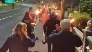 Torchlight procession for Tobias Molloy 