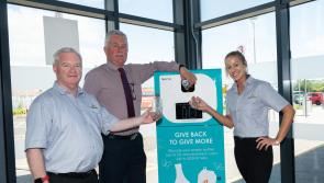 Bus Éireann and Grow Mental Health launch reverse vending machine at Letterkenny bus station


