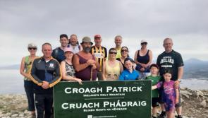Intrepid group from Offaly and Laois climb Croagh Patrick to aid Renal Dialysis Unit in Tullamore