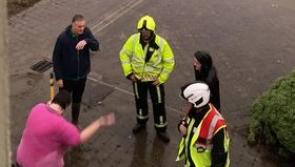 Heavy rainfall causing flooding havoc in Inishowen