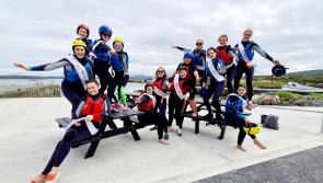 In pictures: Marys take to the sea for some kayaking