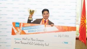 Kilkenny student crowned Microsoft Office World Champion