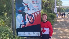 Youth with Tullamore connections stars in world BMX championships