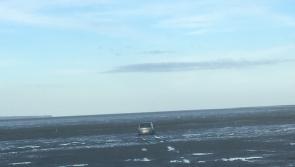 Council arrange removal of vehicle left on Blackrock Beach last weekend