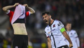 Late Pat Hoban strike sees Dundalk keep their unbeaten record at Oriel Park