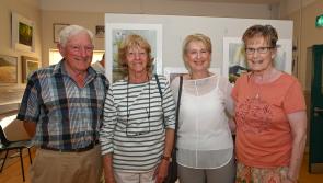 Pictures: Art exhibition opens in Bennettsbridge Community Centre